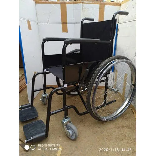 Mild Steel Folding Wheel Chair