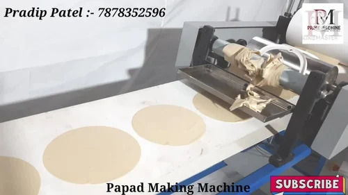 Papad Making Machine