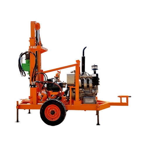 Semi-Automatic Indra38Eh Portable Borewell Machine