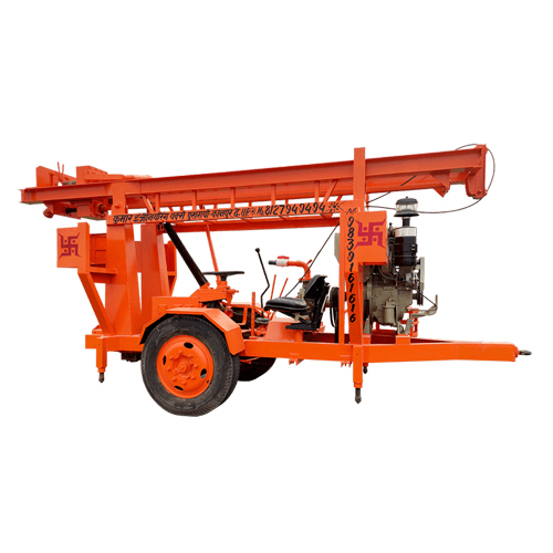 Indra22Ehi Tower Hydraulic Borewell Machine - Automatic Grade: Semi-Automatic