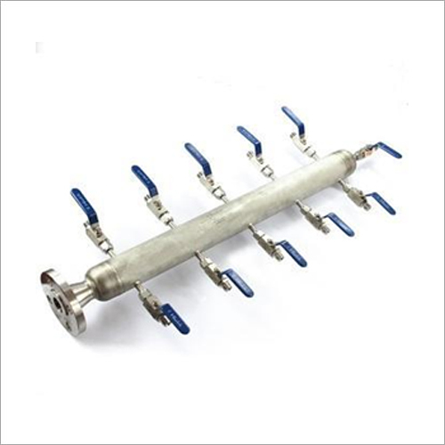 SS-304 Air Header Manifold Valve