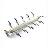 Stainless Steel-304 Air Header Manifold Valve - Application: Water