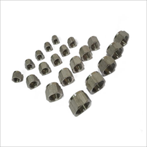 Silver Ss-304 Industrial Nuts