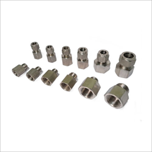 Silver Ss-304 Female Connectors