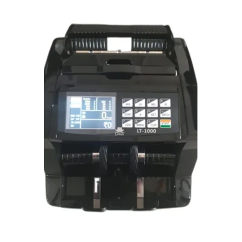 Lotus Lt1000 Currency Counting Machine - Color: Black