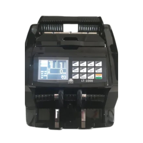 Lt-6000 Pro Currency Counting Machine - Color: Black