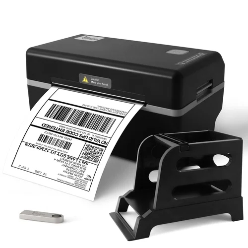 Shipping Label Thermal Printer Moipo - Print Speed: 4 Inch/Second Ips