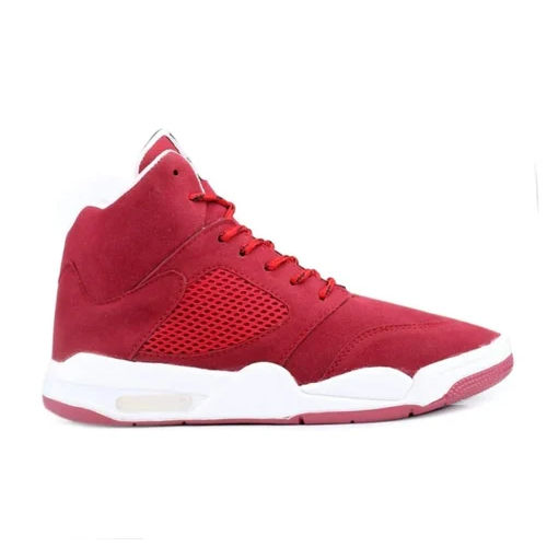 Red Mens Party Wear Sneaker Shoes