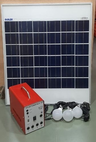 Solar LED Home Lighting System