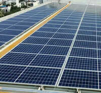 Industrial Grid Tied Solar System - Material: Monocrystalline