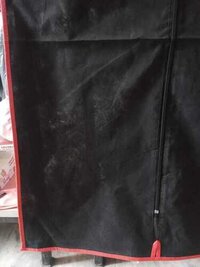 Plain 90 Gsm Coat Cover Black - Capacity: Single Coat/suit