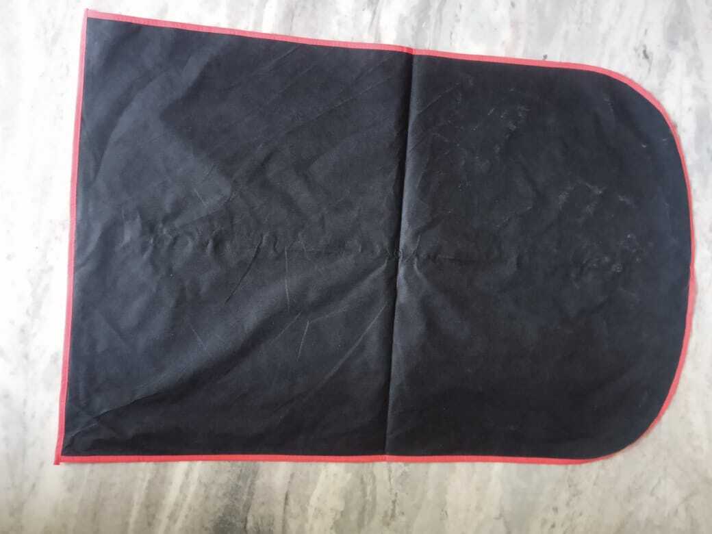 PLAIN 90 GSM COAT COVER BLACK