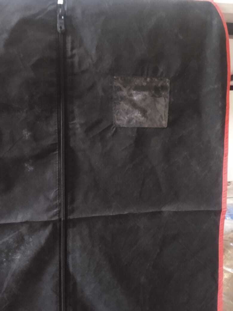 PLAIN 90 GSM COAT COVER BLACK