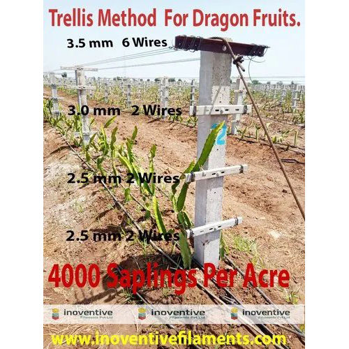 Black 3.5Mm Agrosia Pet Agriculture Wire For Dragon Fruit