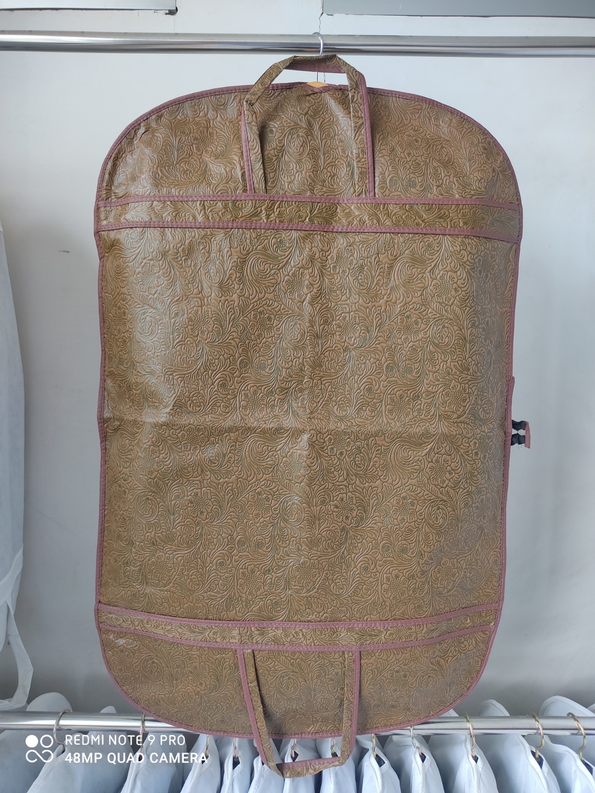 EMBOSS COAT COVER BEIGE