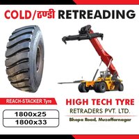 Reach Stacker 1800-33 Tyre - Diameter: 1800 Mm