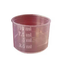 Manual 10ml Plastic Measuring Cup