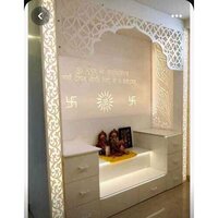 Indian Polish Corian Mandir - Application: Wall Decoration