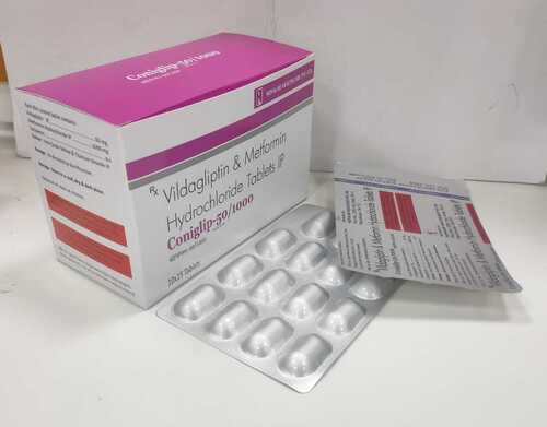 Vildagliptin And Metformin Hcl Tablets