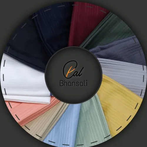 Cotton Sartin Weft Patta Fabric