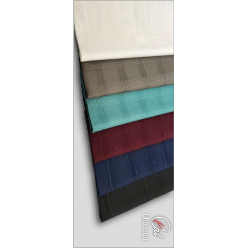 Cotton Sartin Weft Patta Fabric