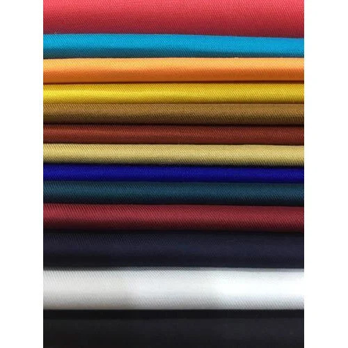 Washable Plain Cotton Tensile Shirting Fabric