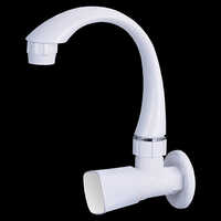 Plastic Sink Cock - Pvc Material, Various Sizes Available, Glossy Finish | Corrosion Resistant, Easy Installation, Suitable For Any Sink