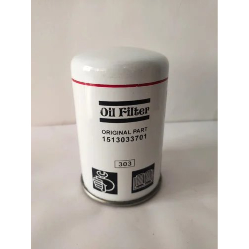 Oil Filter - ISO DP 6521, DIN 51506 VDL Certified | 100% Imported Lubricant for Atlas Copco & Chicago Pneumatic Compressors, White