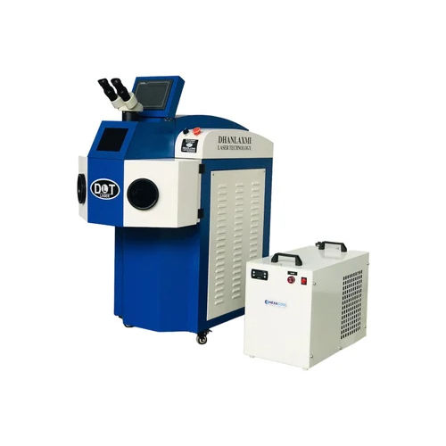 Jewellery Laser Soldering Machine(gold Silver) - Color: Blue & White