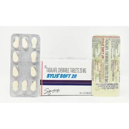 20mg Tada-lafil Chew-able Tablets