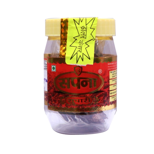 Dollar Kaishar Supari - Bottle Packaged Sweet Dried Particle Snack, Semi-Soft Texture