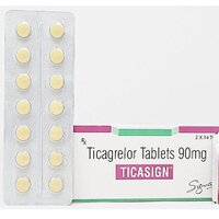90mg Ticagrelor Tablets - Salt Composition: Ticagrelor, Dosage: As Per Suggestion | User-friendly Tablet Formulation For Targeted Health Support