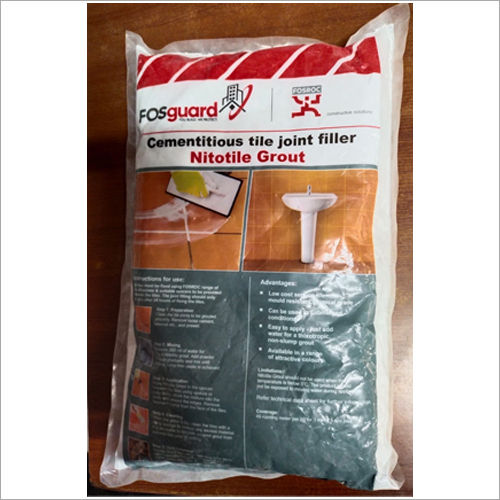 White Nitotile Grout 1 Kg