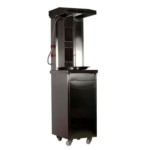 Black Commercial Shawarma Machine