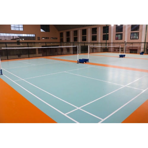 Anti-aging Indoor Pu Sports Flooring