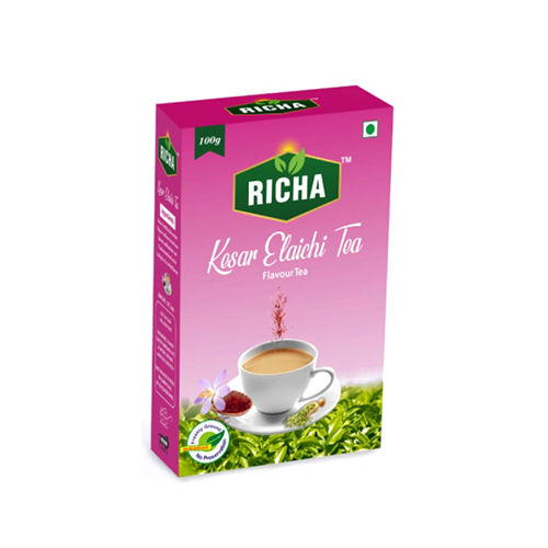 Rectangular 50-15-100-250 Gm Kesar Elaichi Tea Box