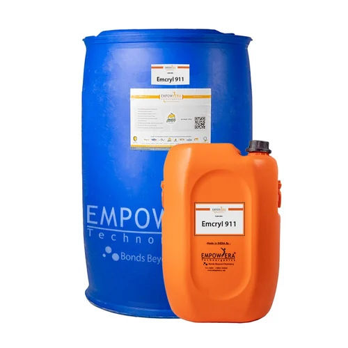 Emcryl 911 Emulsions For Making Inks And Opvs Application: Construction