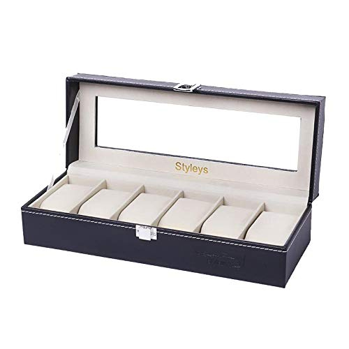 Wrist Watch Storage Box Display Case Organizer