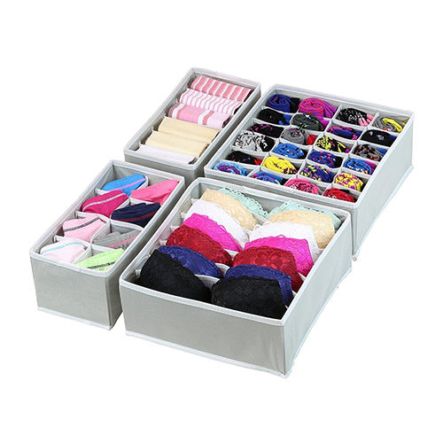 Rectangular Shaped Drawer Innerwear Organizer