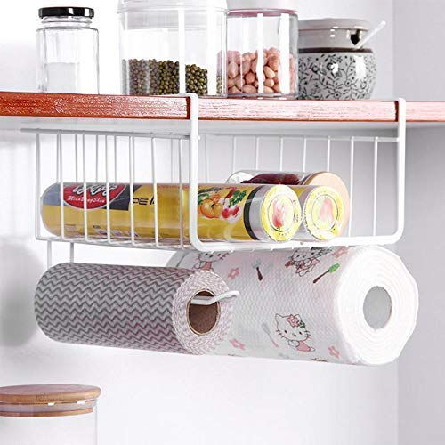 Multifunctional Kitchen Under Cabinet Shelf Basket Wire Rack Organizer