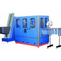 Fully Automatic Stretch Blow Molding Machine - Color: Blue
