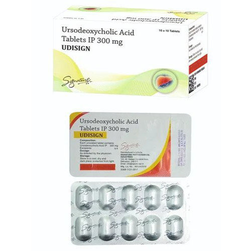 300mg Ursodeoxycholic Acid Tablets IP