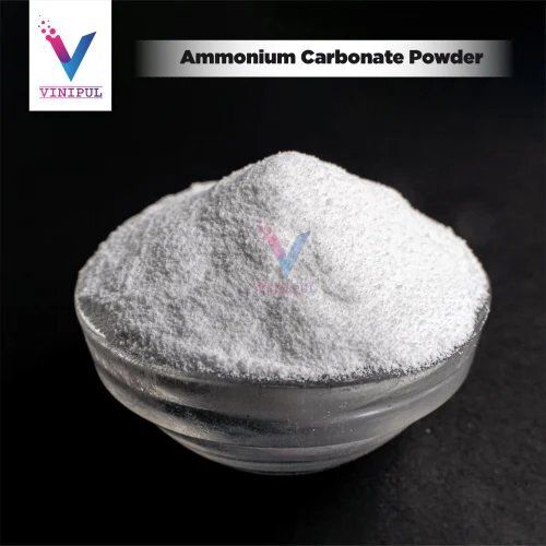 Ammonium Carbonate Powder - Industrial Grade, Highly Toxic, Room Temperature Storage, Fine Powder Form