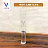 Dilute Acetic Acid - 5-10% Concentration, Clear Liquid Appearance, Ph 3-4 | Chemical Formula Ch3cooh, 99% Purity, Versatile Usage For Food Preservation And Cleaning