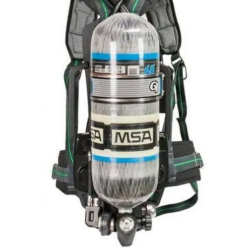 Black Msa Self Contained Breathing Apparatus