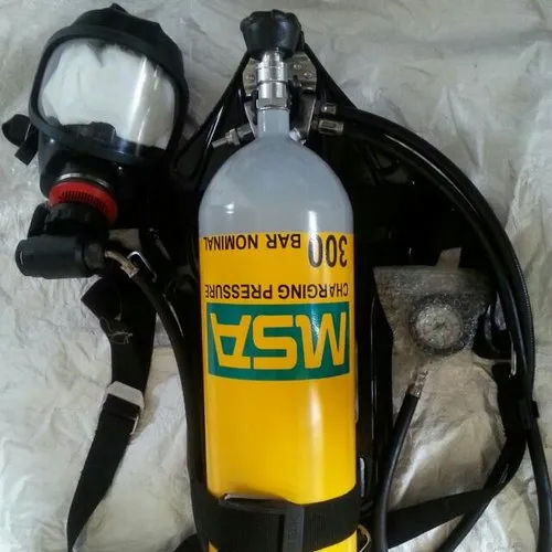 White Msa Breathing Apparatus