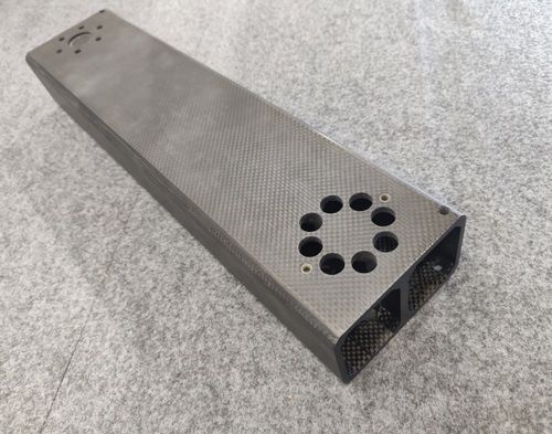 Cnc Cutting High Stiff Light Weight Square Carbon Fiber Tube For Robot Arm