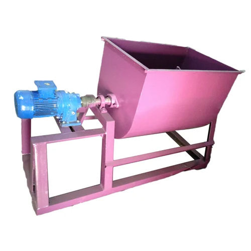 Pink 50 Kg Capacity Raw Powder Mixing Machine