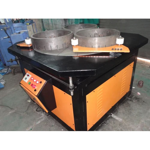 Black And Orange Industrial Lapping Machine