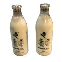 Brown 1000ml Glass Milk Bottle